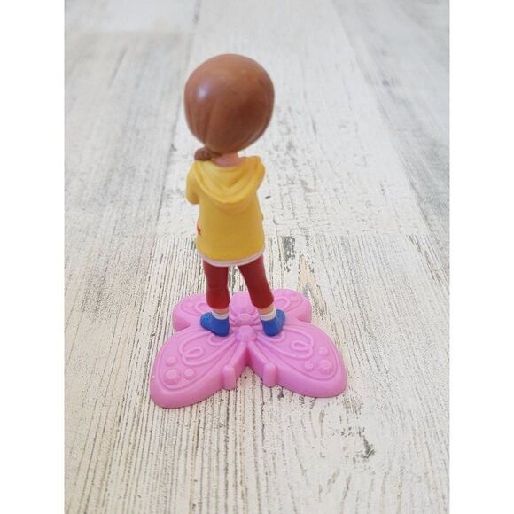 Jakks Fancy Nancy Grace butterfly raincoat toy figure - Picture 3 of 6